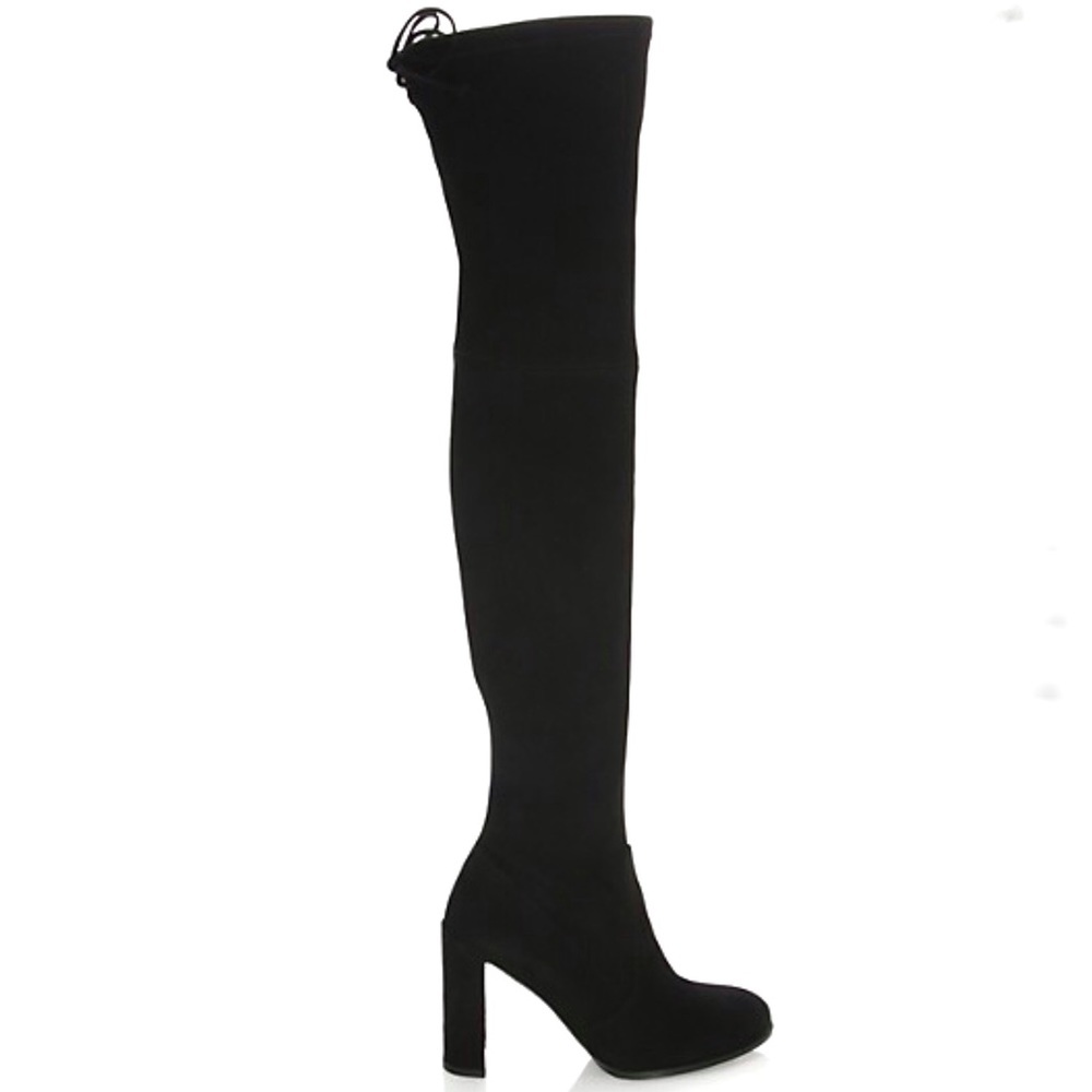 Stuart Weitzman Hiline Suede Over-The-Knee Boots
